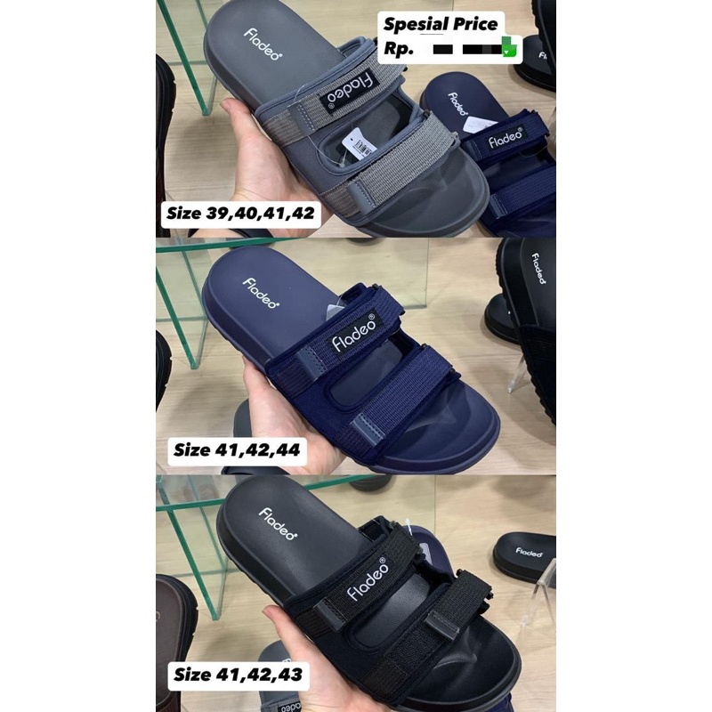 Sandal pria fladeo original