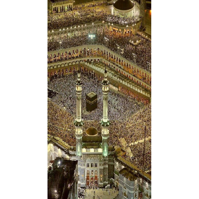 hiasan dingding kabah47 poster jumbo