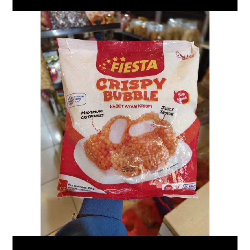 

Fiesta Crispy Buble Nugget 400 gr