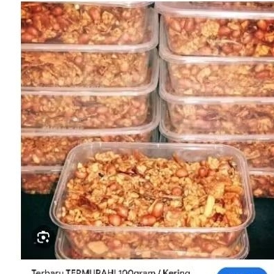 

Sambel tempe kering 250gr