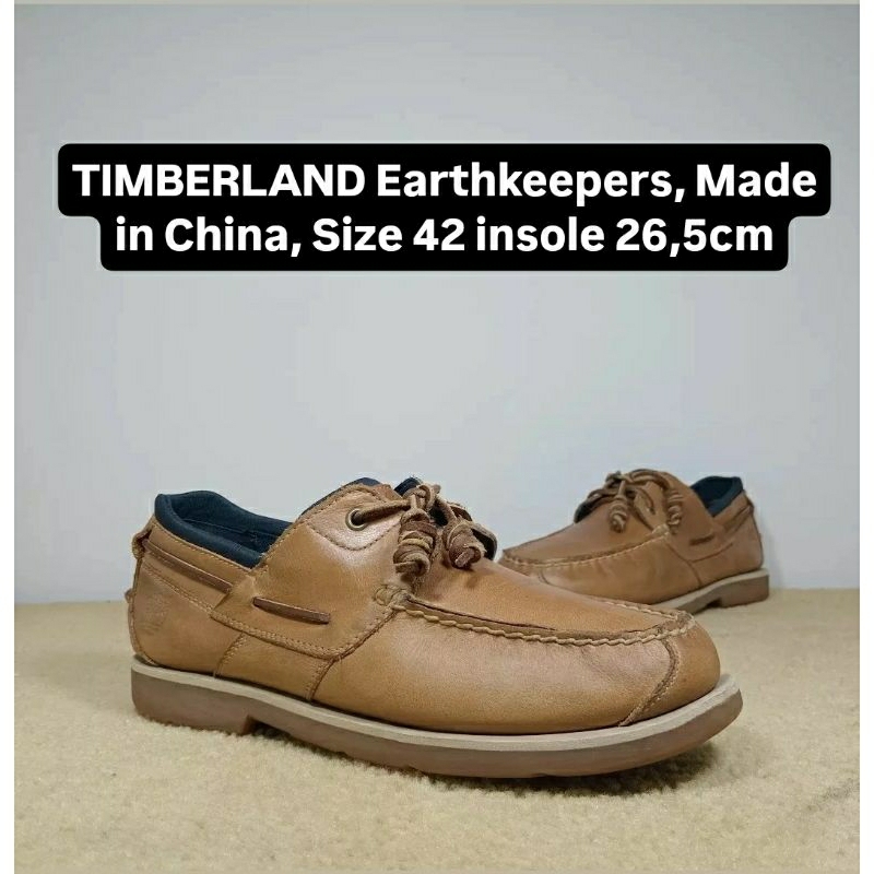 Sepatu Kulit Pria Timberland Boat Shoes Sepatu Kerja Formal