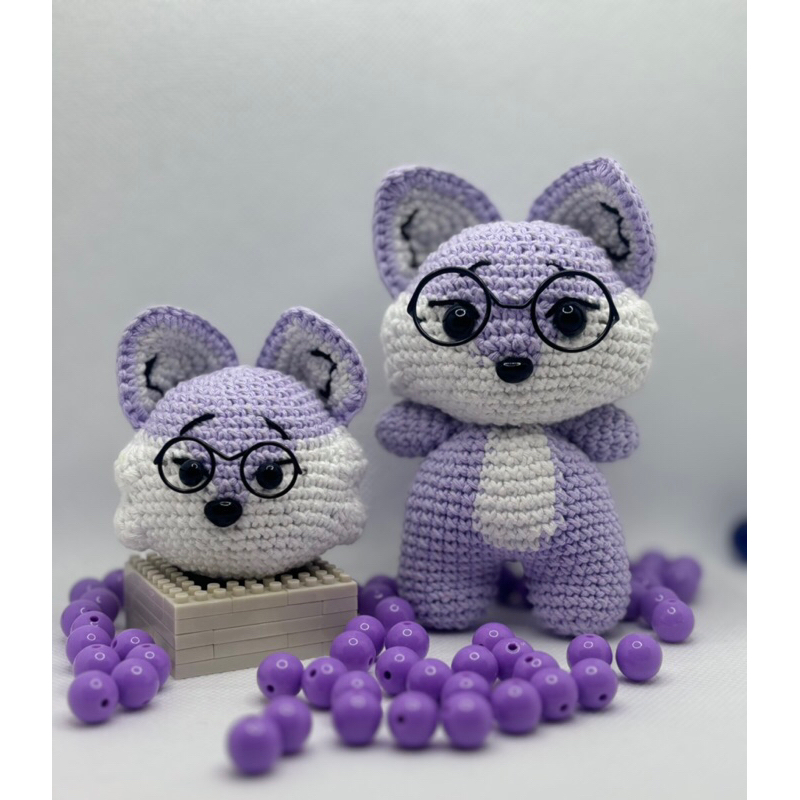 Foxdungee Miniteen Amigurumi (SVT) | Keychain | Bag Charm