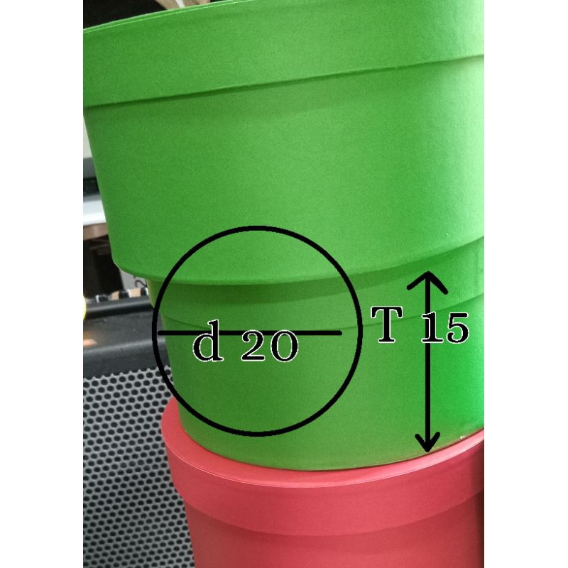 

round box, bloom box, box kado bulat d 20 x t 15