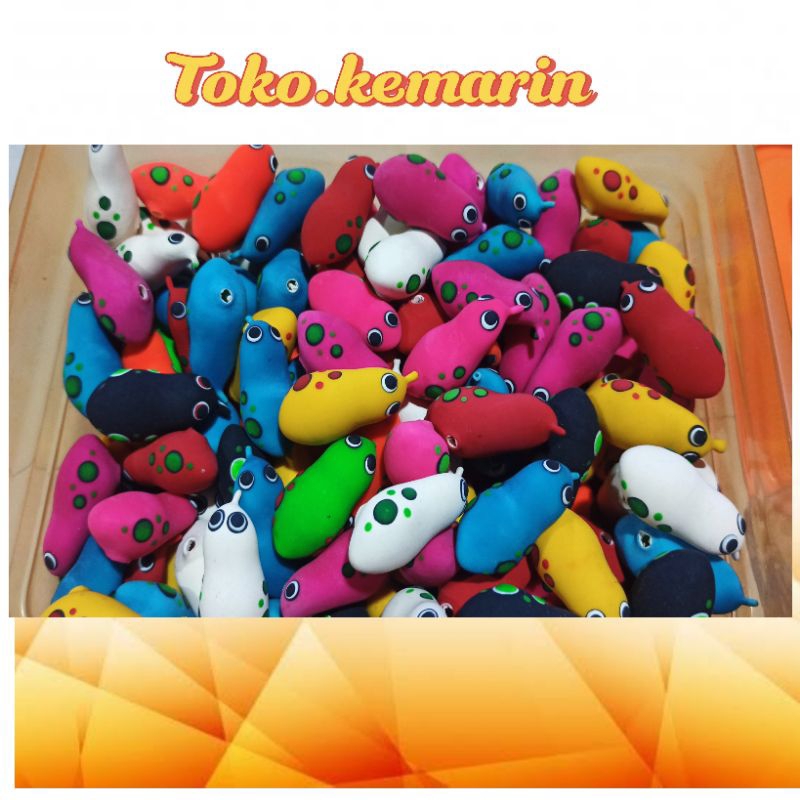 Body soft frog 3,5cm tanpa kail