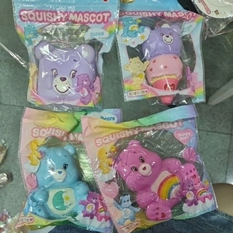 care bear squishy by nic,(box mini so pink)