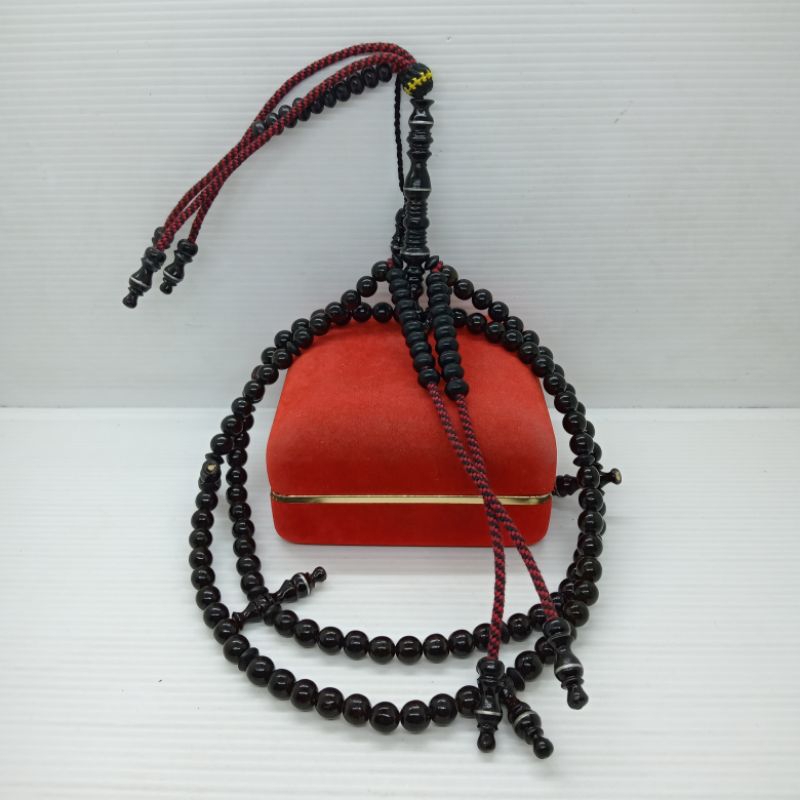 tasbih tijani yuser black gelap A481