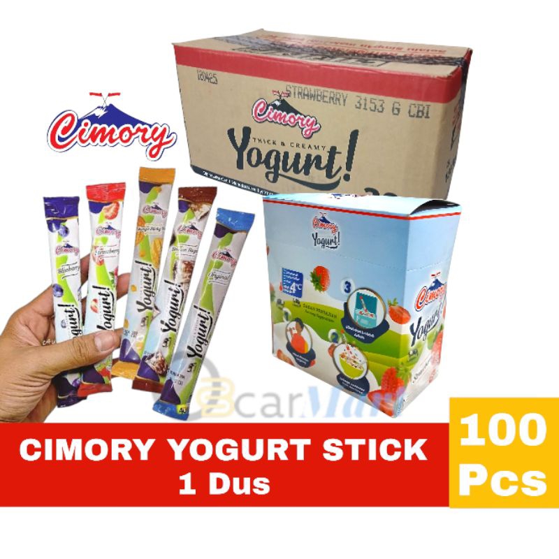 

CIMORY YOGURT STICK 1 Dus isi 100 Aneka Rasa Buah