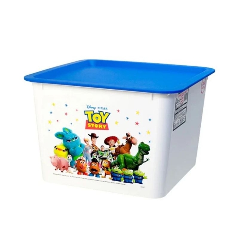 Disney Winnie the Pooh / Mickey Mouse / Toy Story Deep Square Storage Box Tempat Penyimpanan Serbagu