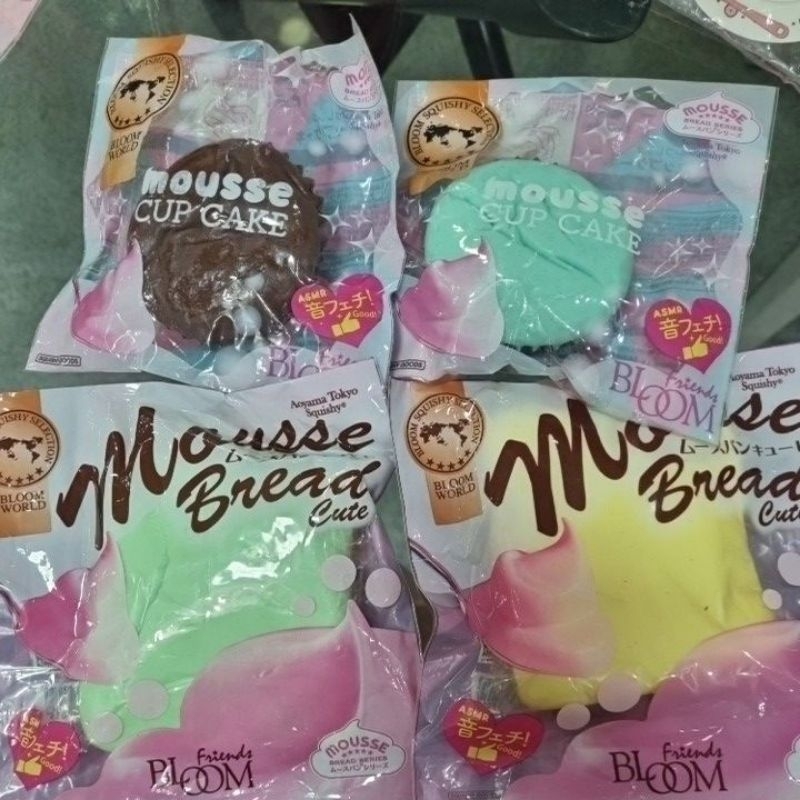 ibloom mousse squishy