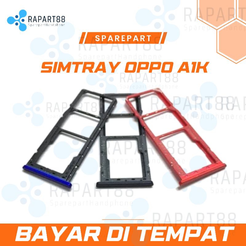 Simtray Slot sim Tempat kartu Oppo A1k