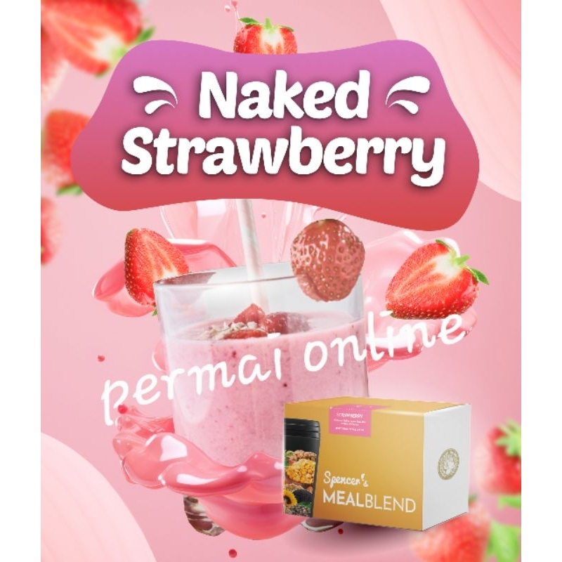 

Complete Nutrition Meal Spencers Mealblend Naked Strawberry