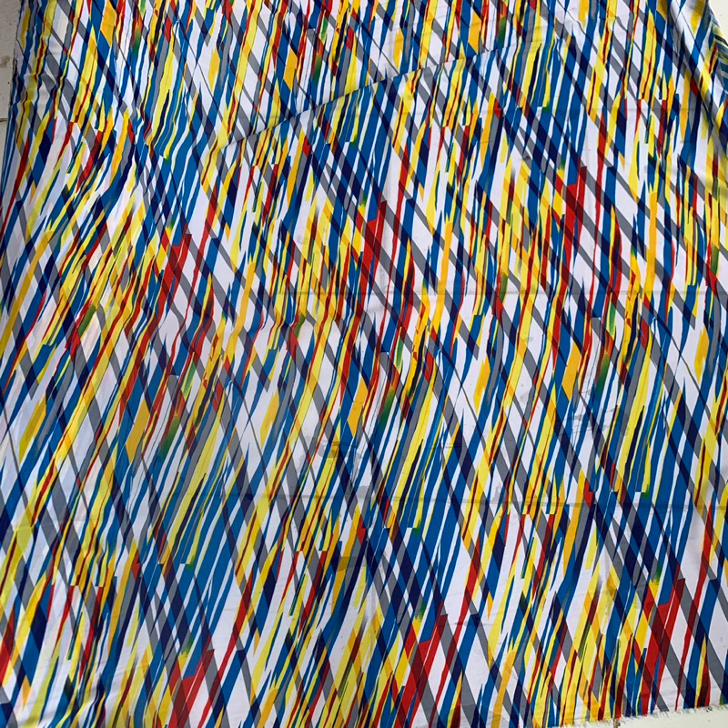 kain sifon motif abstrak - kain sifon premium - kain sifon import - kain chiffon motif