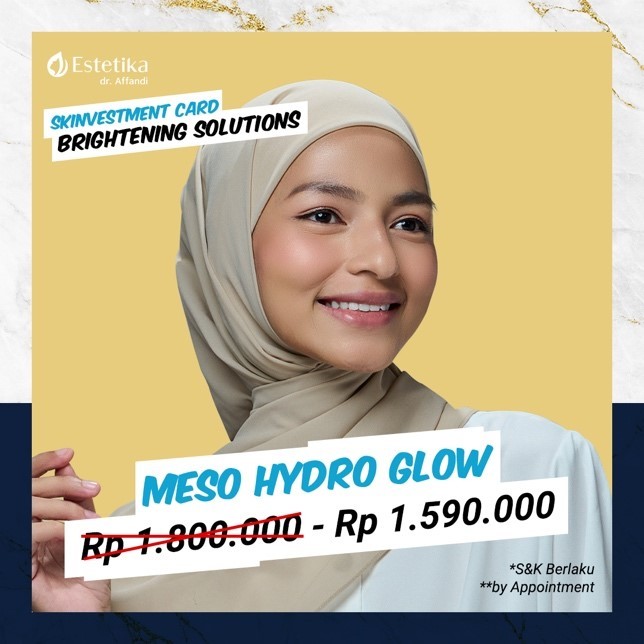 Skinvestment Card Meso Hydro Glow - Estetika dr. Affandi
