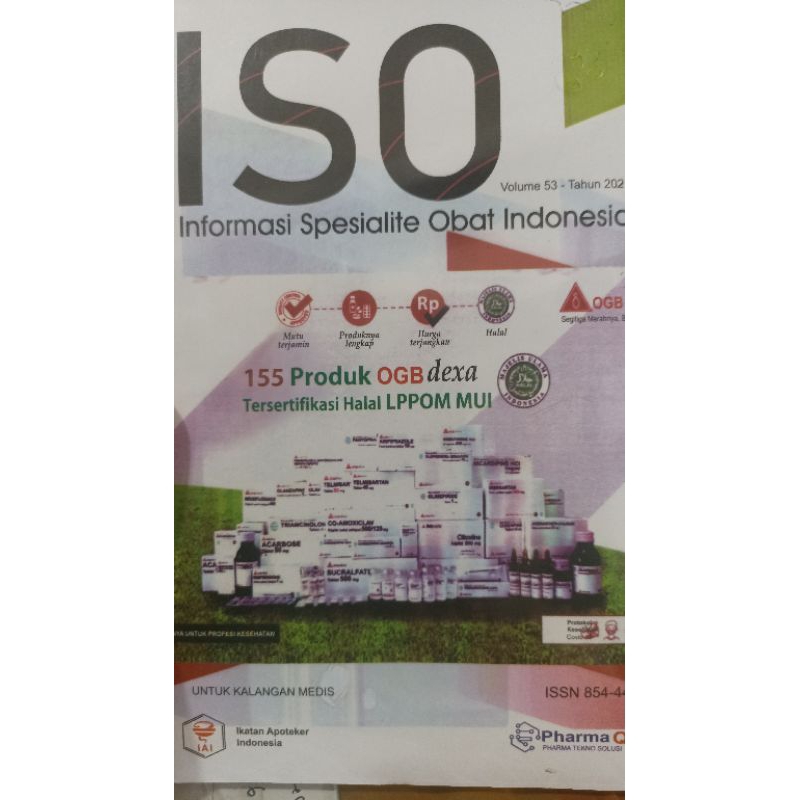 ISO Informasi Spesialis Obat Indonesia