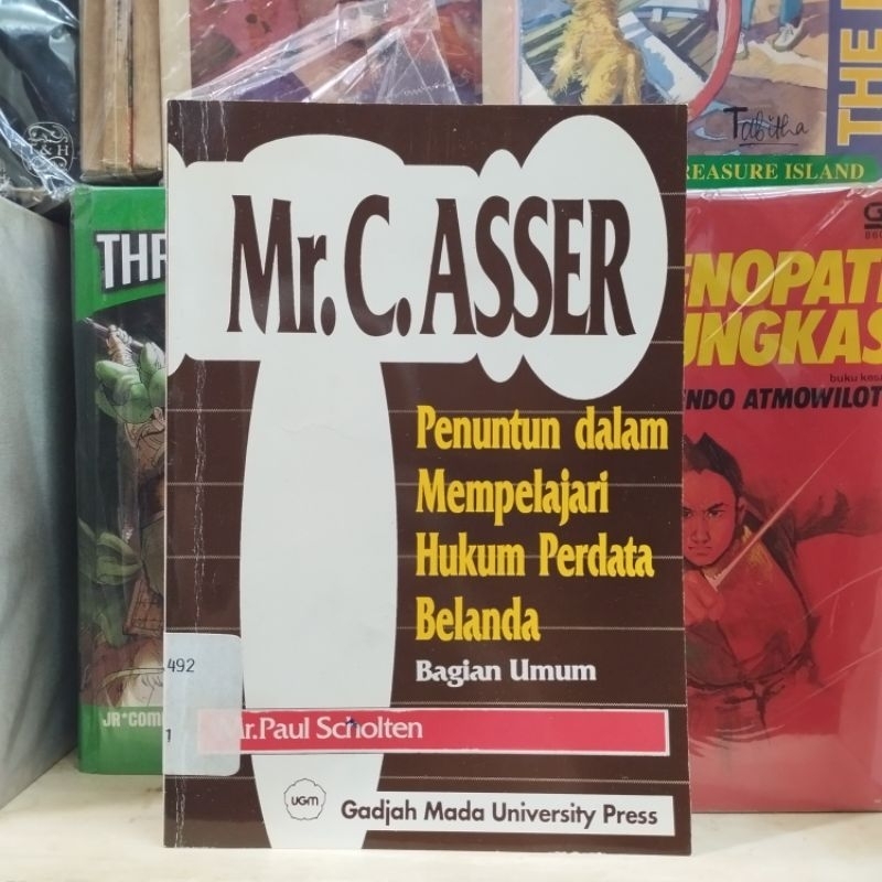 MrC Asser Penuntun dalam Mempelajari Hukum Perdata Belanda Bagian Umum