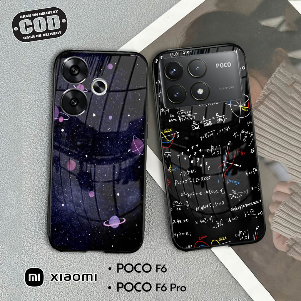 Softcase Kaca For POCO F6 & POCO F6 PRO - Case Handphone POCO F6 & POCO F6 PRO [T29].