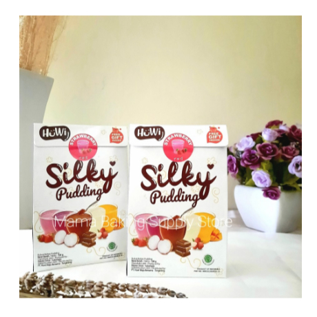 

HUWI Silky Strawberry Soft Pudding Puding Lembut Rasa Stroberi 100 gr
