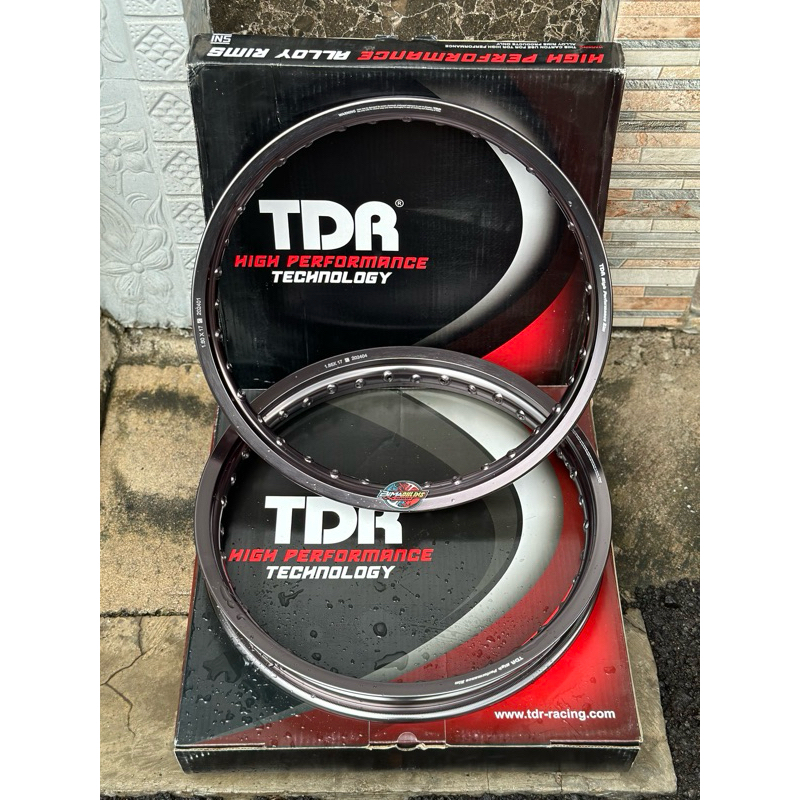 Velk Pelek Velg TDR WX 140 160 185 Ring 17 Grey Titanium