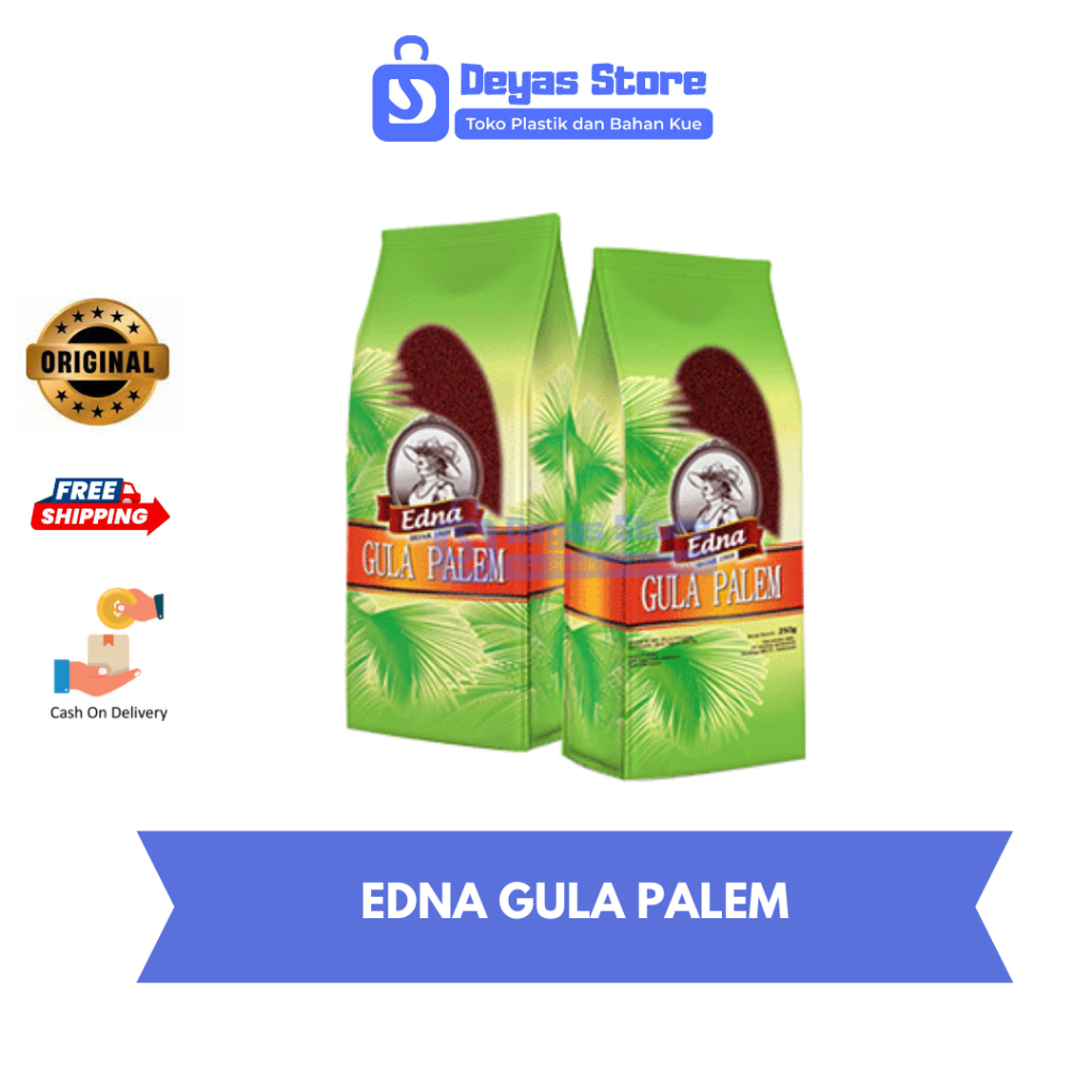 

EDNA GULA PALM 200GR/GULA SEMUT/GULA AREN 200GR