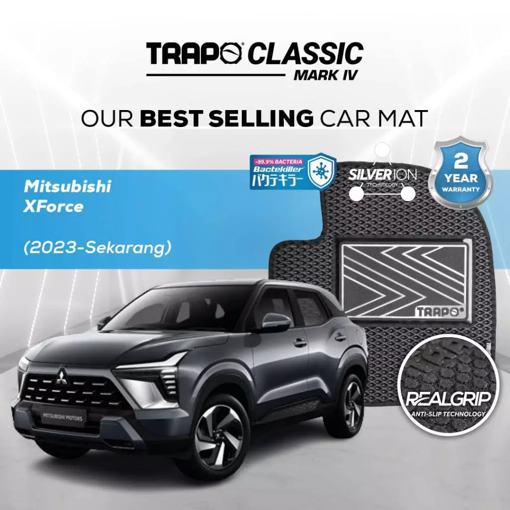 Karpet Mobil Trapo Mitsubishi Xforce (2023-Sekarang) Karpet Mobil Xforce Fullset