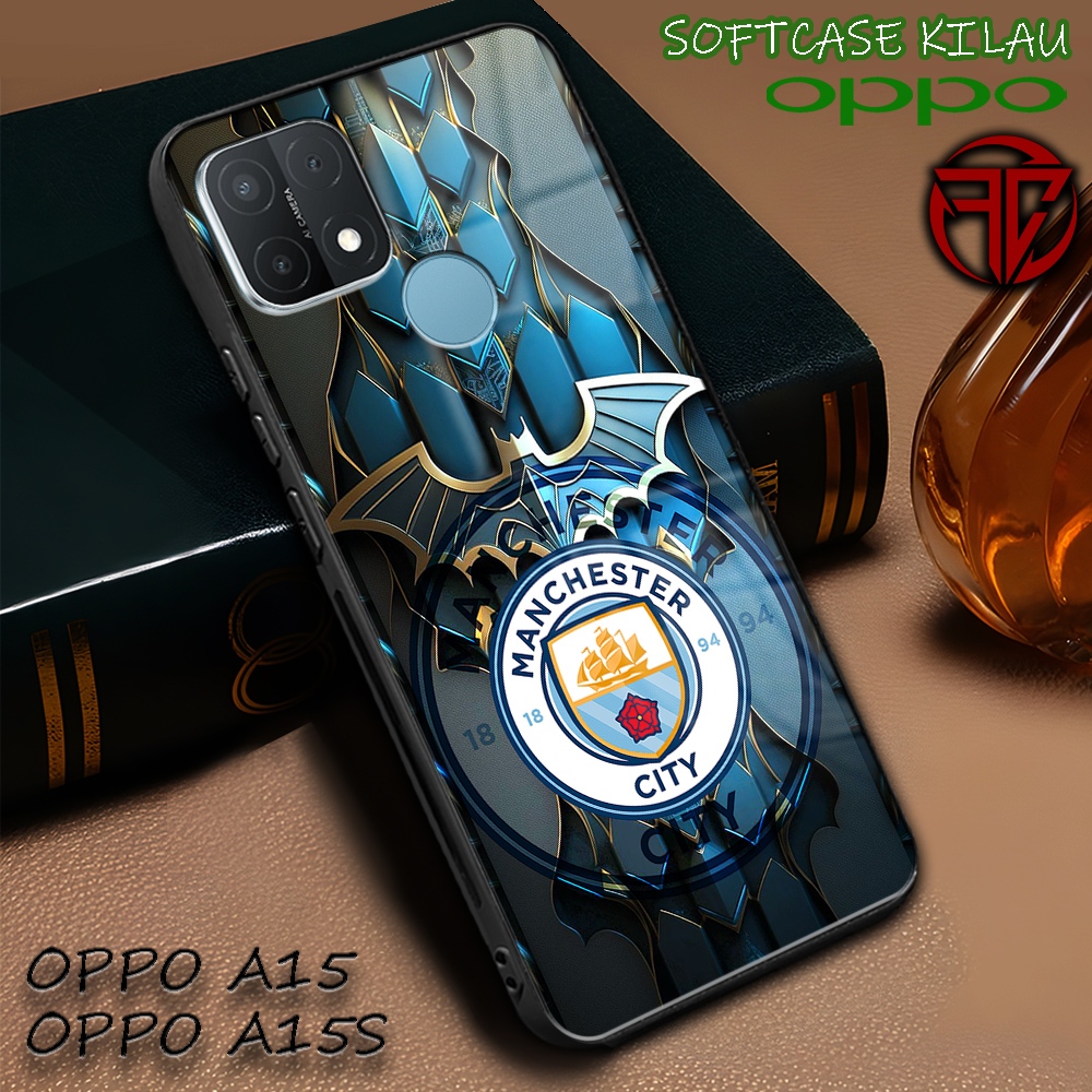 [AM03] Softcase Kilau Oppo A15 | Oppo A15s | Casing Kaca Mika | Kesing Keren Aesthetic [ Bola ] | Pe