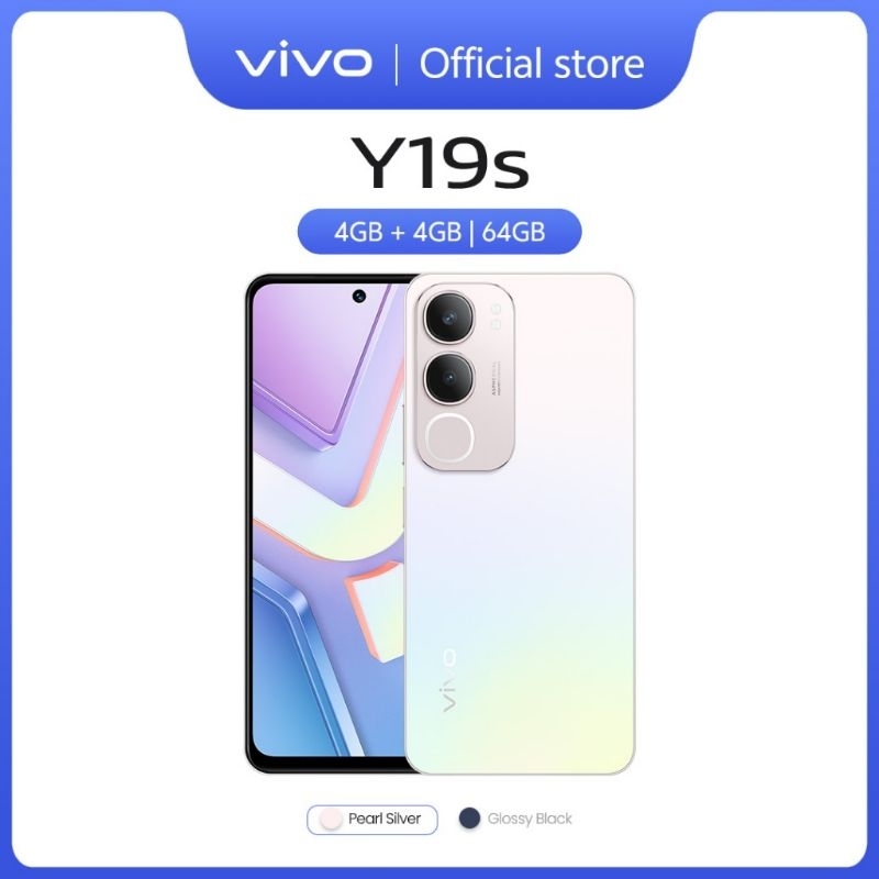 Star Vivo Y19S RAM 4+4/64GB 4+4/128GB 8+8/128GB Garansi Resmi