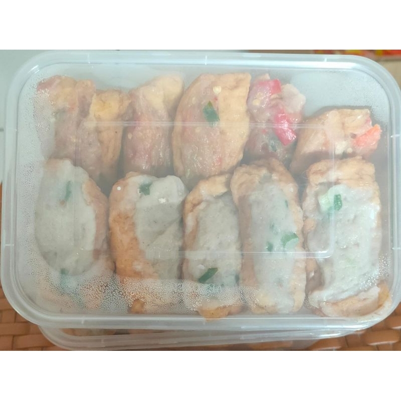 

TAHU BAKSO MIX (ORIGINAL+PEDAS) 1 BOX 10PC