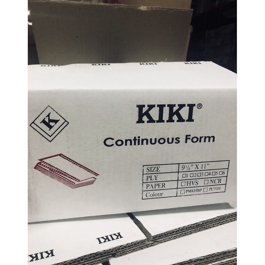

KODE PRODUK ZDY777762 KERTAS KOMPUTER Continuous Form 9 12 x 112 2 ply Kiki K2 PRS