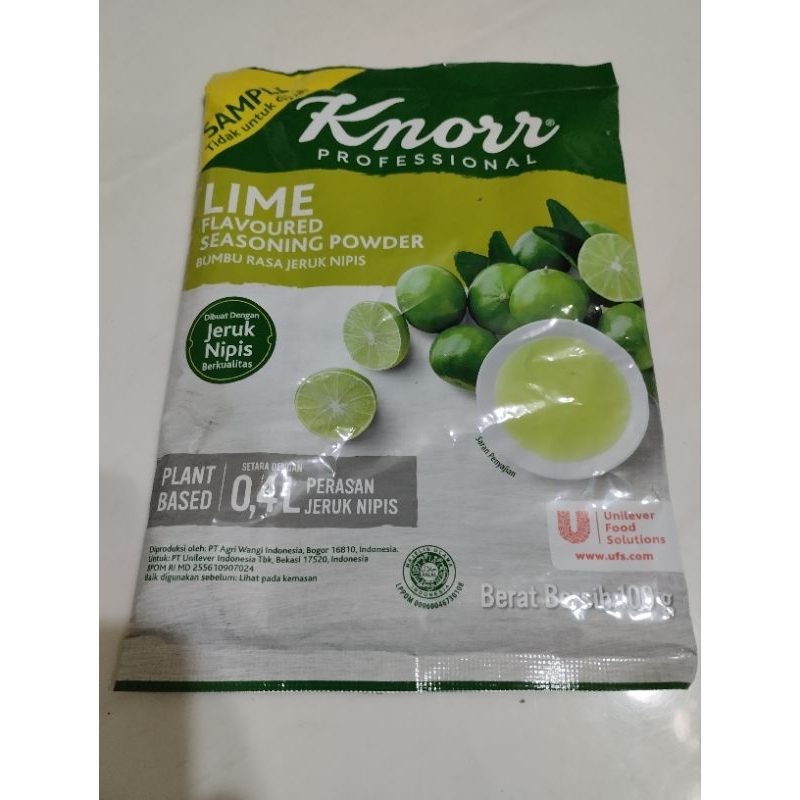 

Knorr Profesional Lime Flavoured Seasoning Powder 100gr