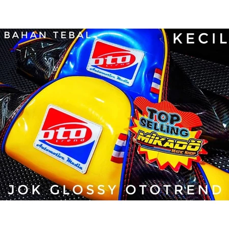 Kulit jok carbon karbon tebal ototrend plus list glossy beat mio vario110 glosy glosi satria fu vega