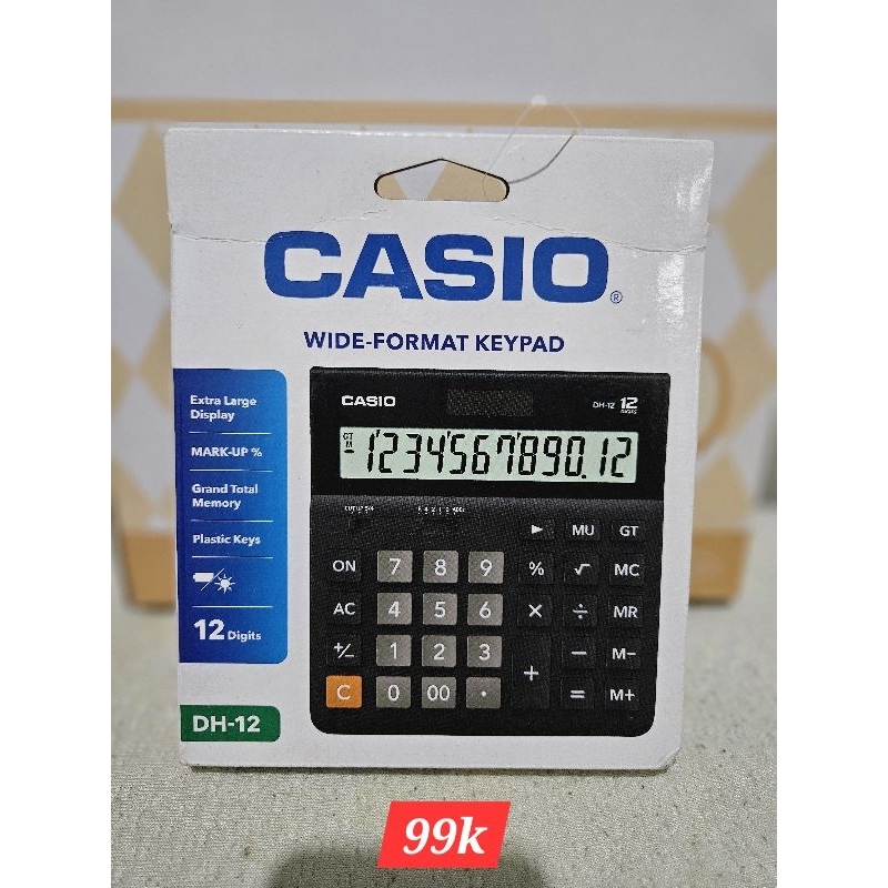 

Kalkulator Casio Wide-Format Keypad