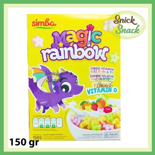 

Simba Magic Rainbow 150 gr Sereal Rasa Buah Cereal Kaya Vitamin