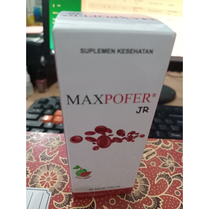 Maxpofer jr syrup 100ml