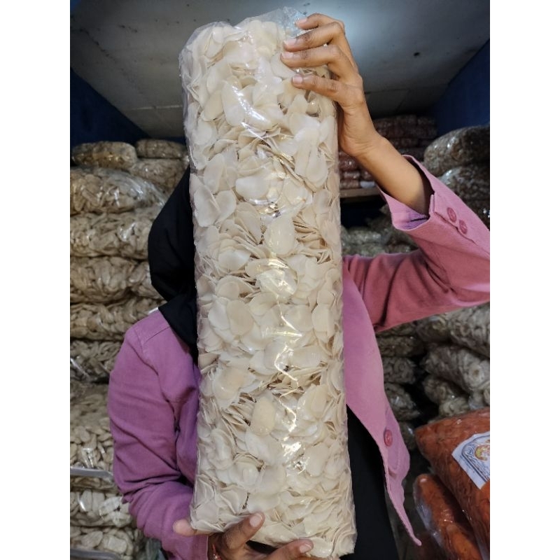 

KERUPUK PUTIH SEBAL 3KG topping seblak