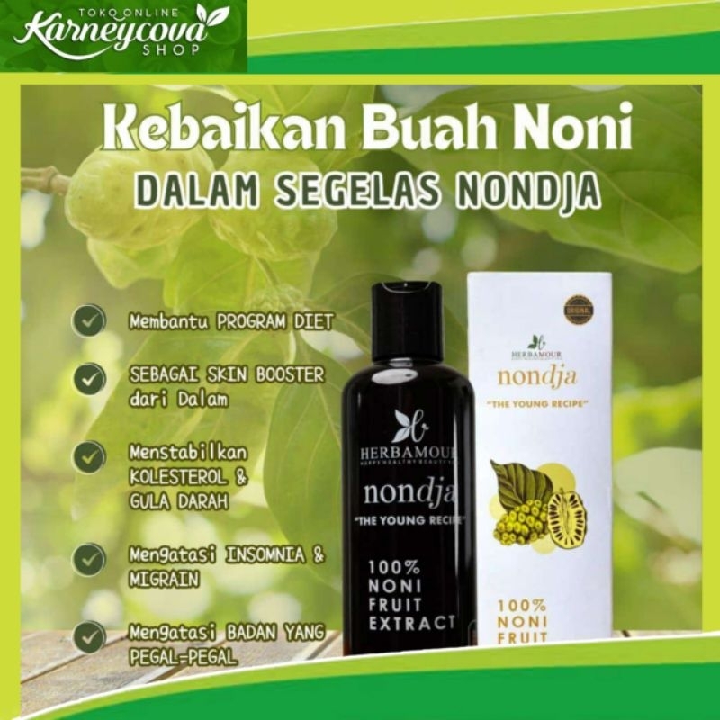 

NONDJA Minuman Herbal Sari Buah Mengkudu Obat Kolesteroll Darah Tinggi Diabetes Menurunkan Gula Darah