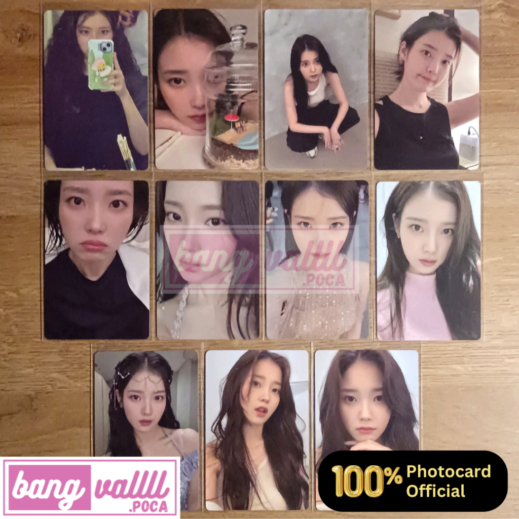 PHOTOCARD PC IU HEREH WORLD TOUR CONCERT ENCORE THE WINNING OFFICIAL
