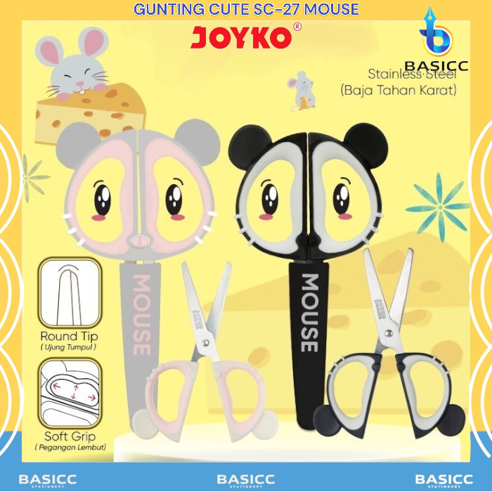 

Joyko Gunting Scissors SC-27 Mouse