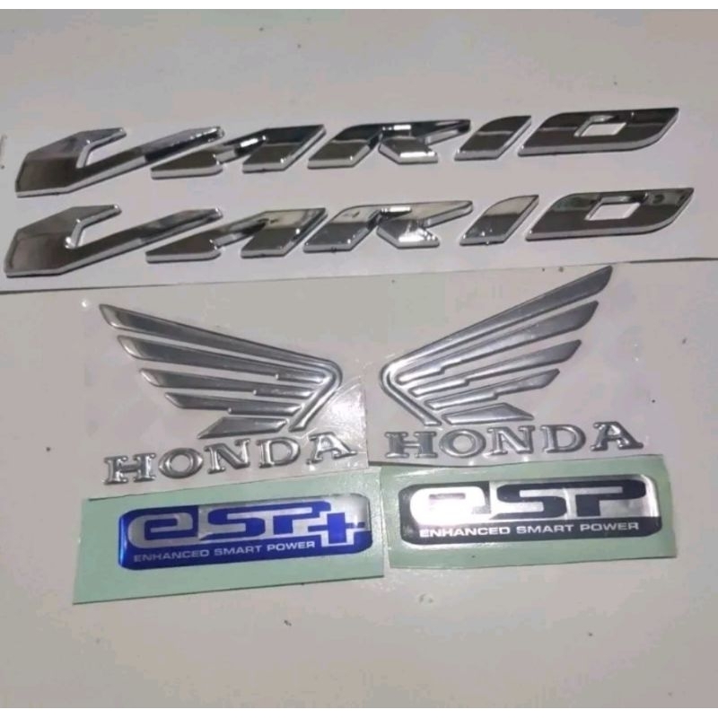 TERBARU Emblem Timbul New Honda Vario 125 Paket Emblem New Honda Vario 125