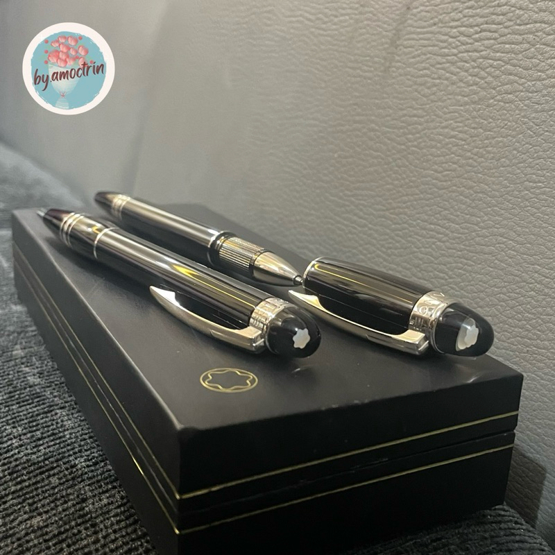 

MONT BLANC Pen MontBlanc Starwalker Bundling Ballpoint + Fineliner [PRELOVE]