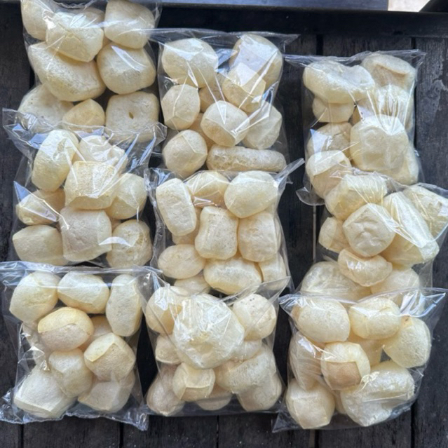 

Krecek Rambak kulit Sapi goreng 25gr PEDAS dan ORIGINAL