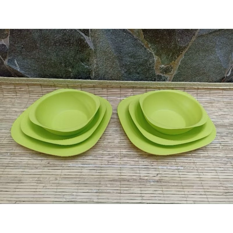 MOORLIFE KIRANA PLATE / set piring dan mangkok