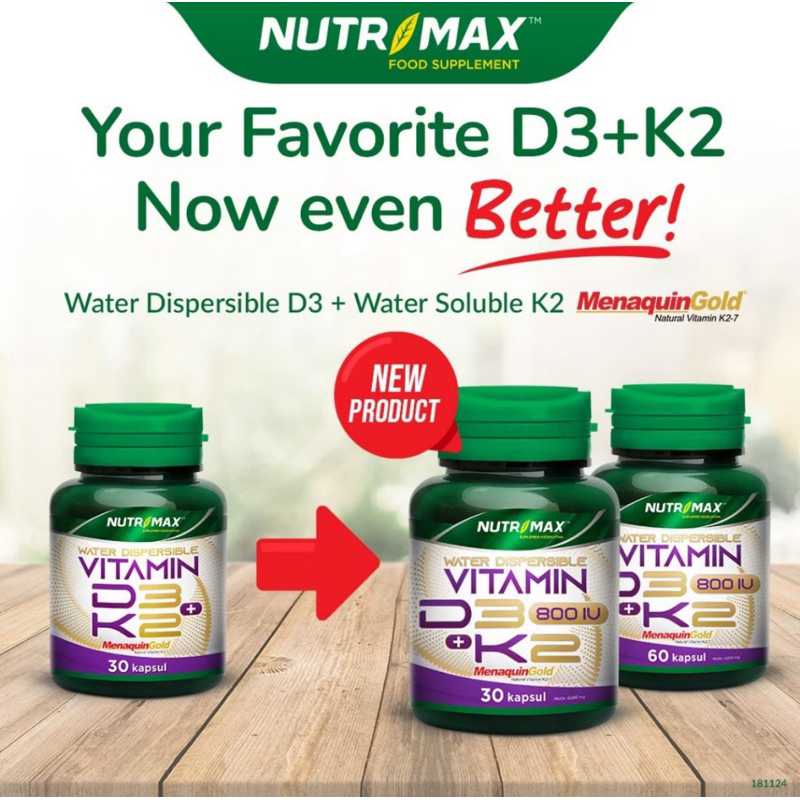 Nutrimax D3 + K2 30tab
