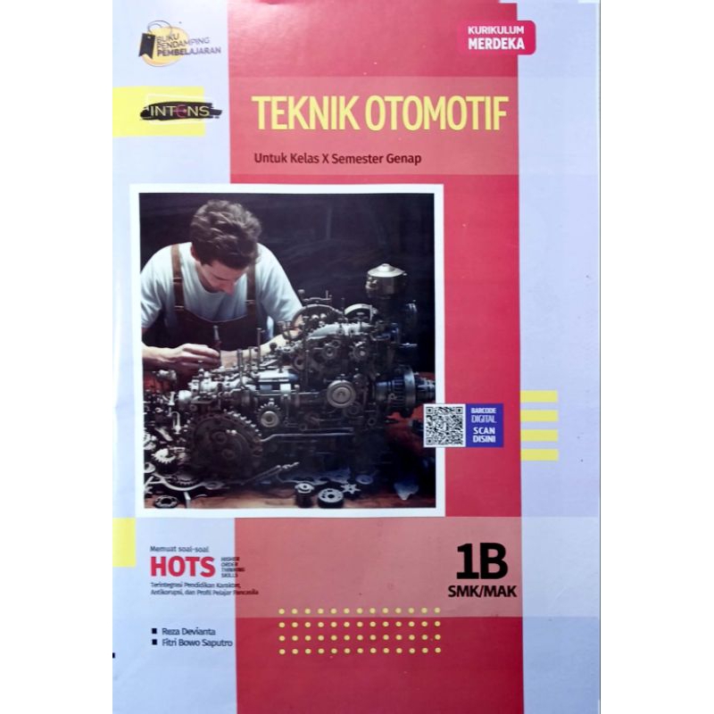 BUKU LKS SMK MAK INTENS TEKNIK OTOMOTIF KELAS 10 SEMESTER 2 GENAP TA 2024/2025 KURIKULUM MERDEKA | P