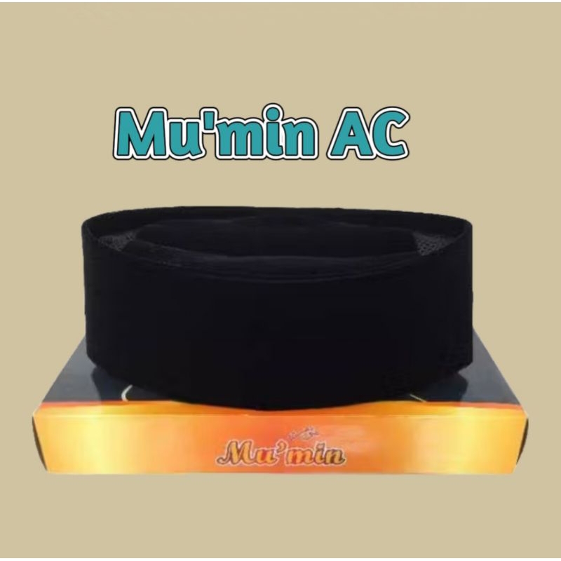 peci songkok hitam Ac tinggi 9 / peci hitam mu'min ac murah
