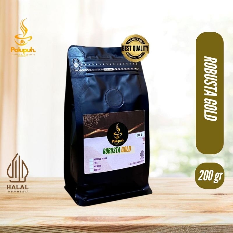 

Palupuh Kopi Robusta Gold Java Preanger 200 gr origin jawa barat