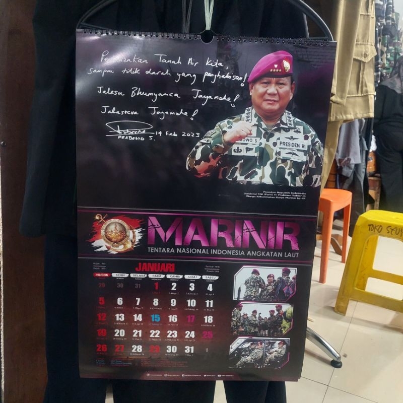 

KALENDER MARINIR 2025/KALENDER TNI 2025/KALENDER KOARMADA ll/KALENDER TNI AL