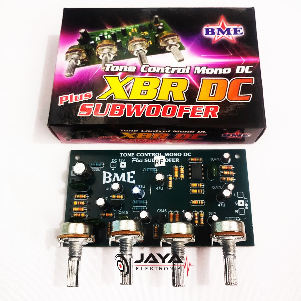 Kit Tone Control Mono DC plus Subwoofer XBR DC BME