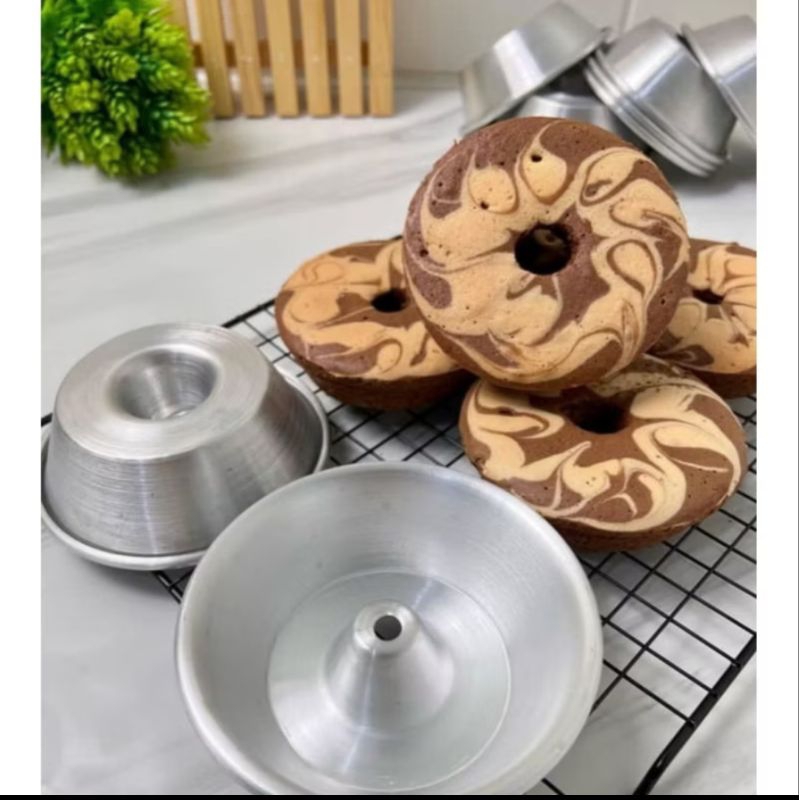 Loyang Brownies Bulat | Loyang Tulban Mini Press 7 8 10 12 14 cm | Loyang Brownies Bundar | Loyang B