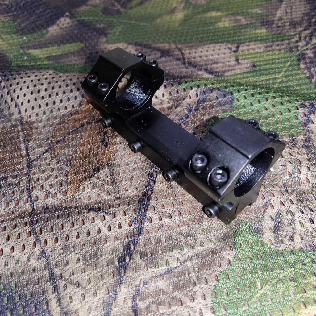 mounting one piece 4 baut tube 25 kaki 11 mounting teleskop