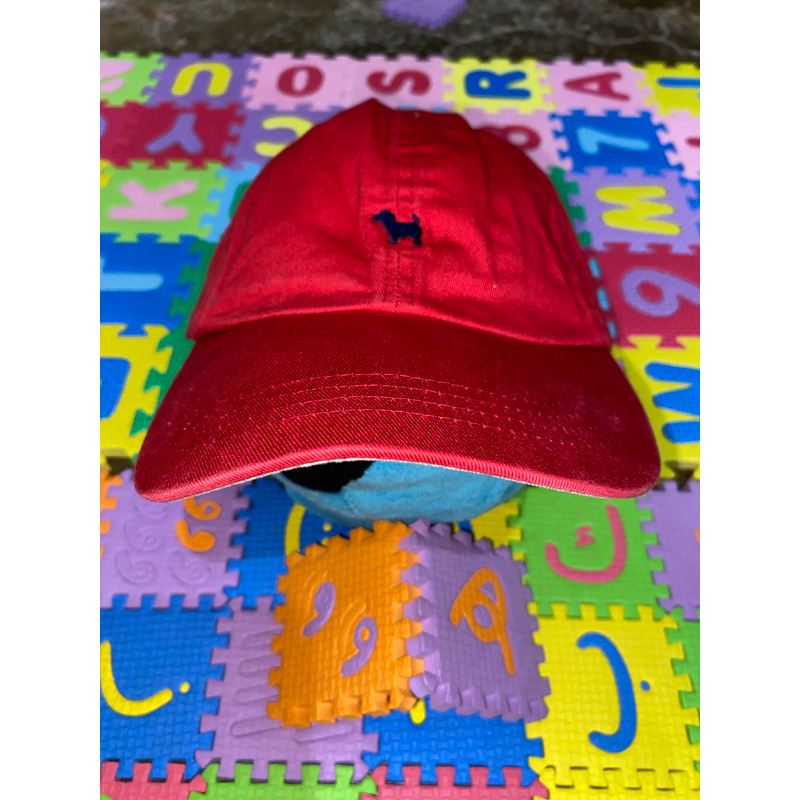 topi merah bluedog anak